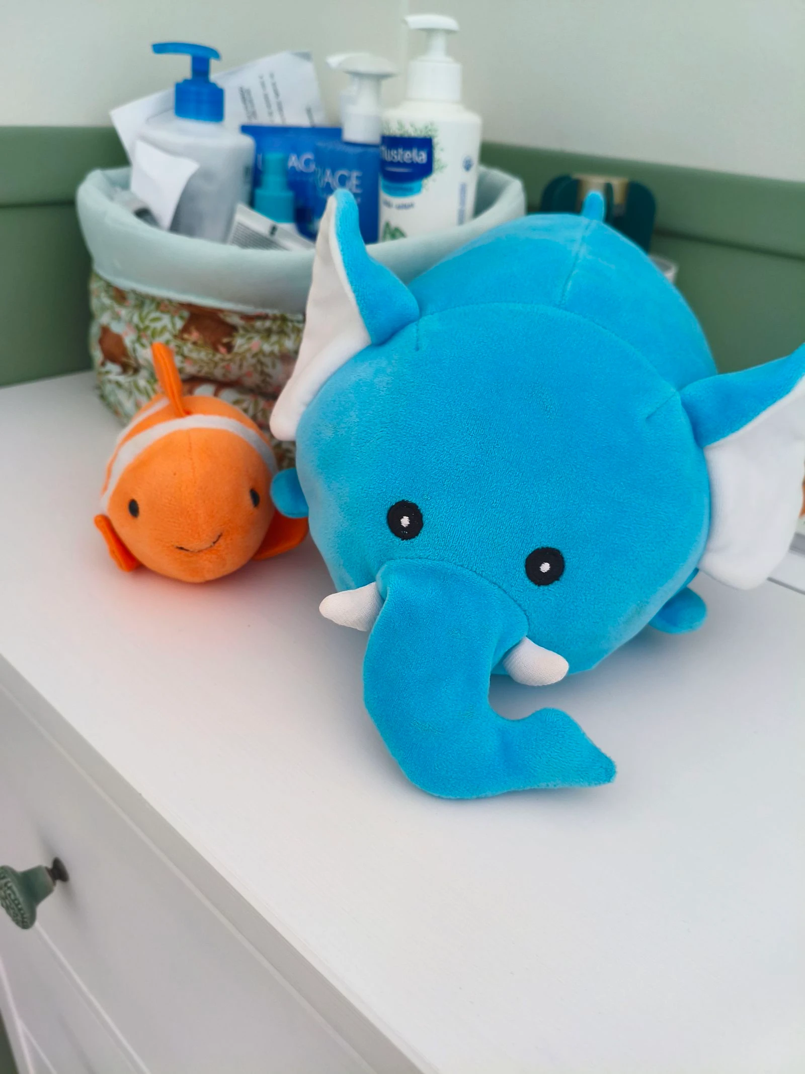 2 peluches 
